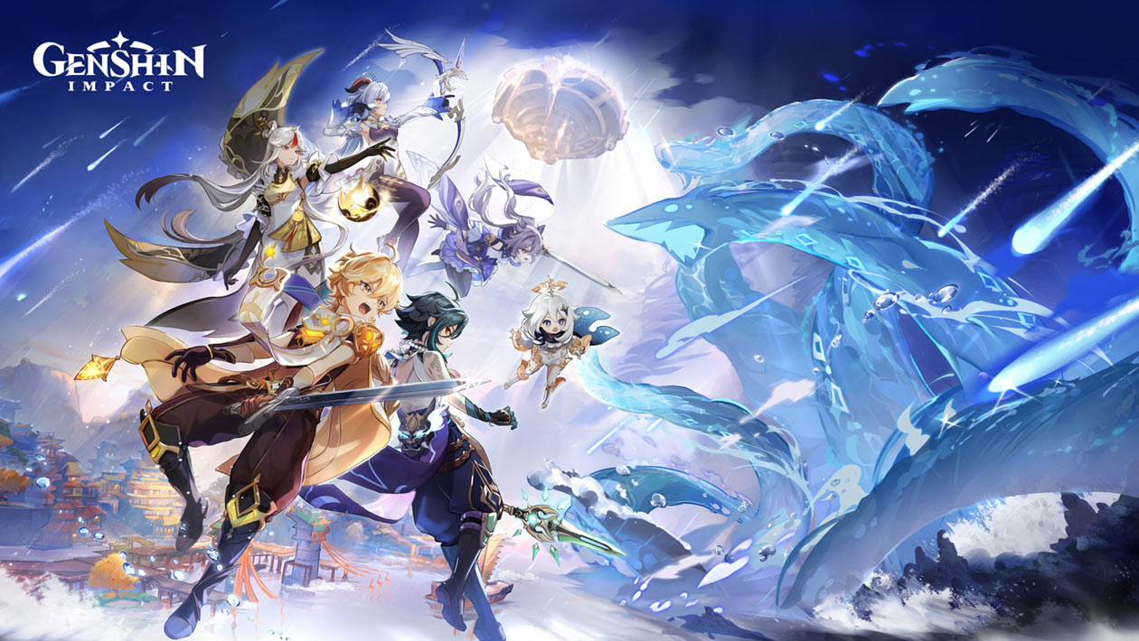 PS5 Release Artwork from Genshin Impact