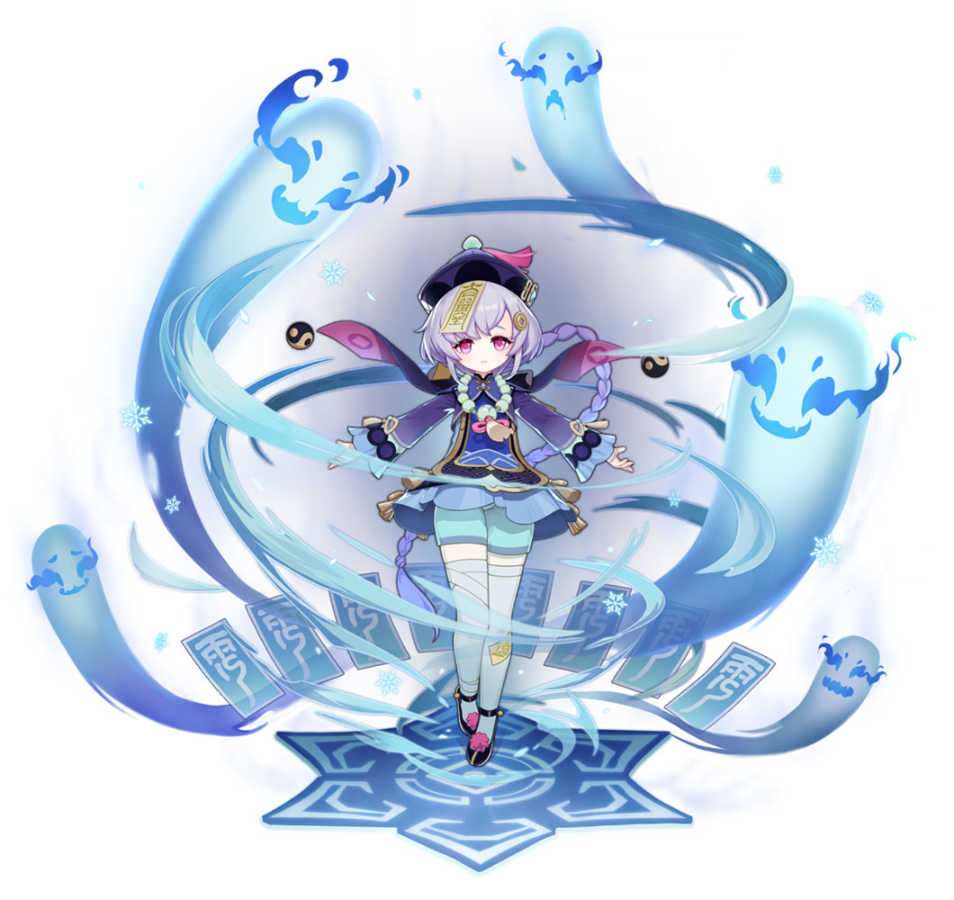 Qiqi Wish Art from Genshin Impact