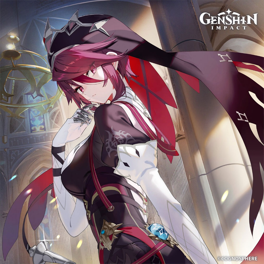 Rosaria Birthday 2023 Art from Genshin Impact