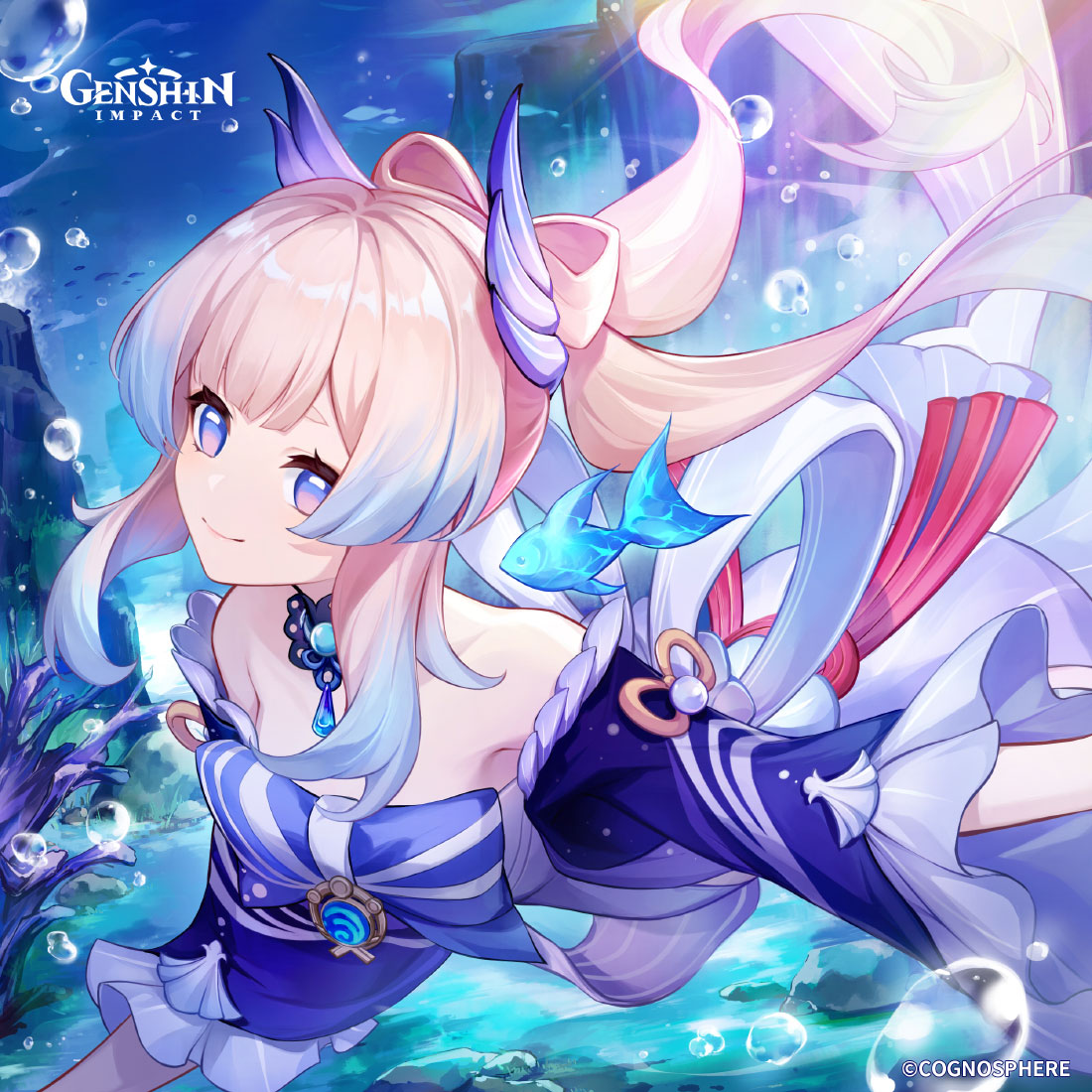 Sangonomiya Kokomi Birthday 2024 Art from Genshin Impact