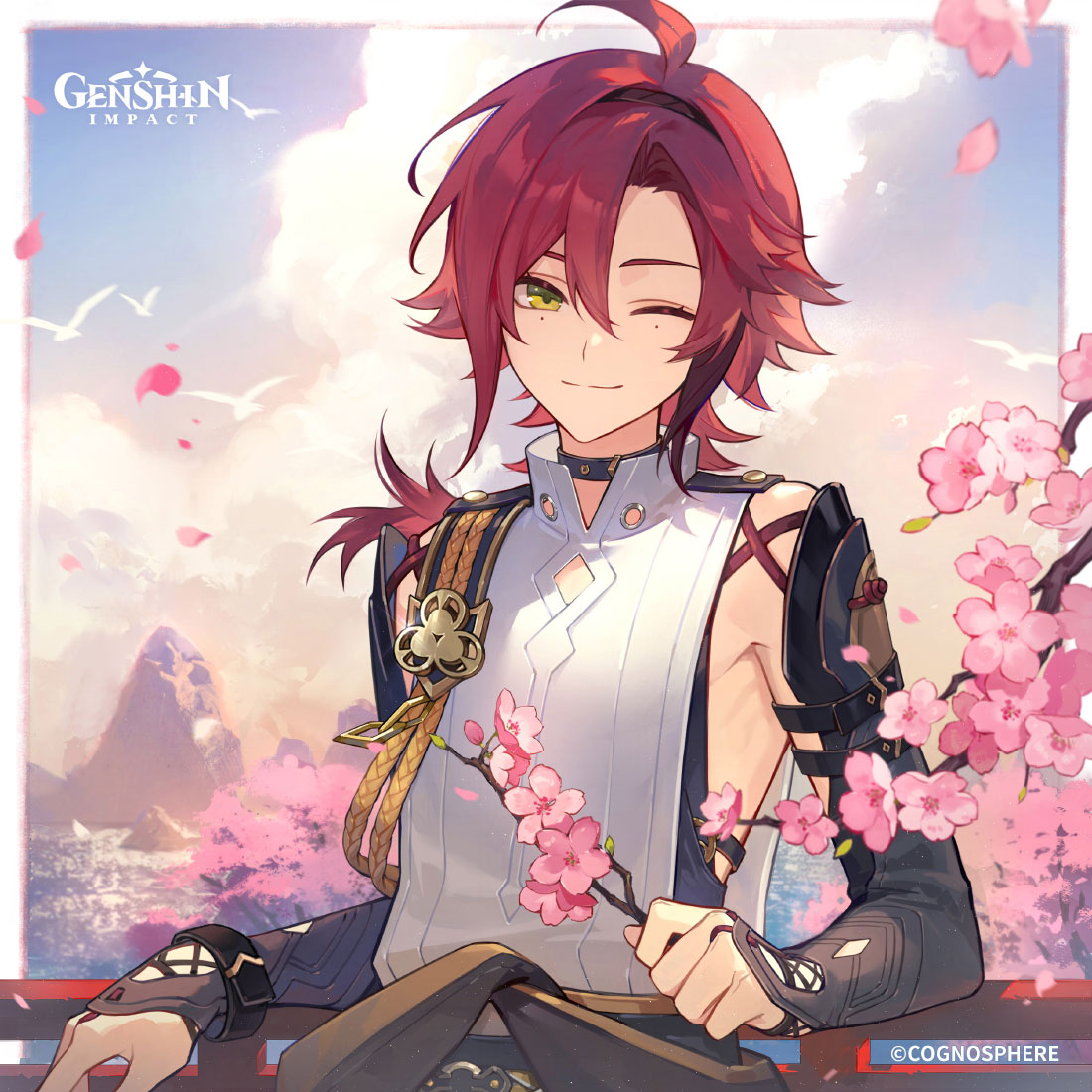 Shikanoin Heizou Birthday 2024 Art from Genshin Impact