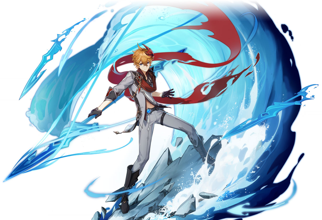 Tartaglia Wish Art from Genshin Impact