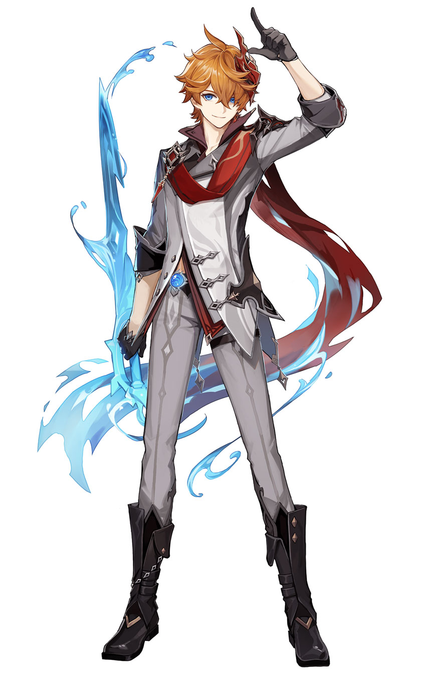 Tartaglia Art from Genshin Impact
