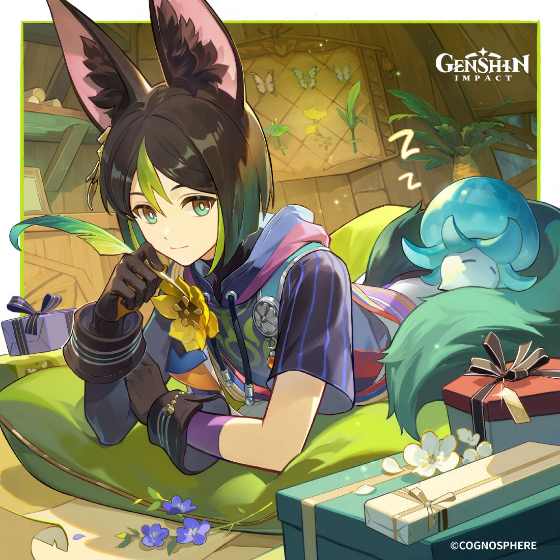 Tighnari Birthday 2024 Art from Genshin Impact
