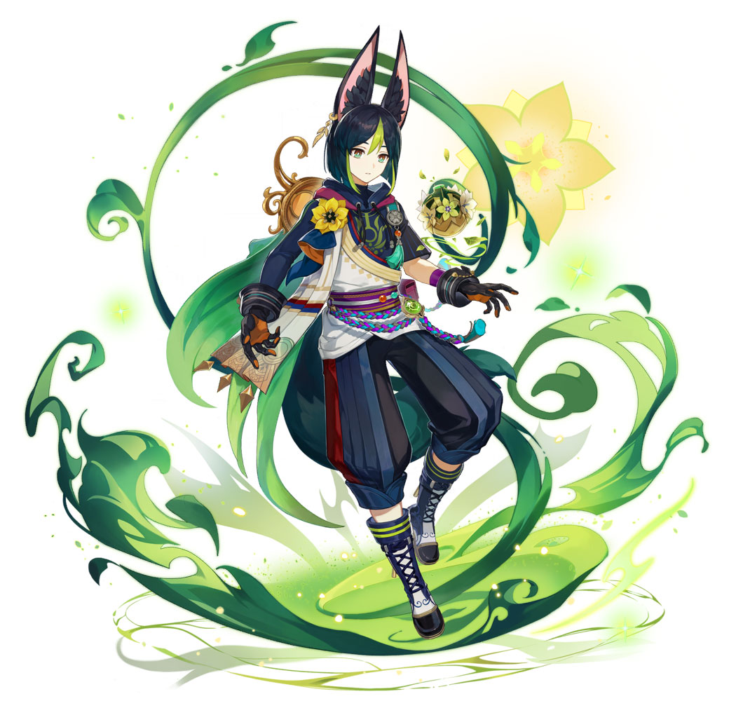 Tighnari Wish Art from Genshin Impact