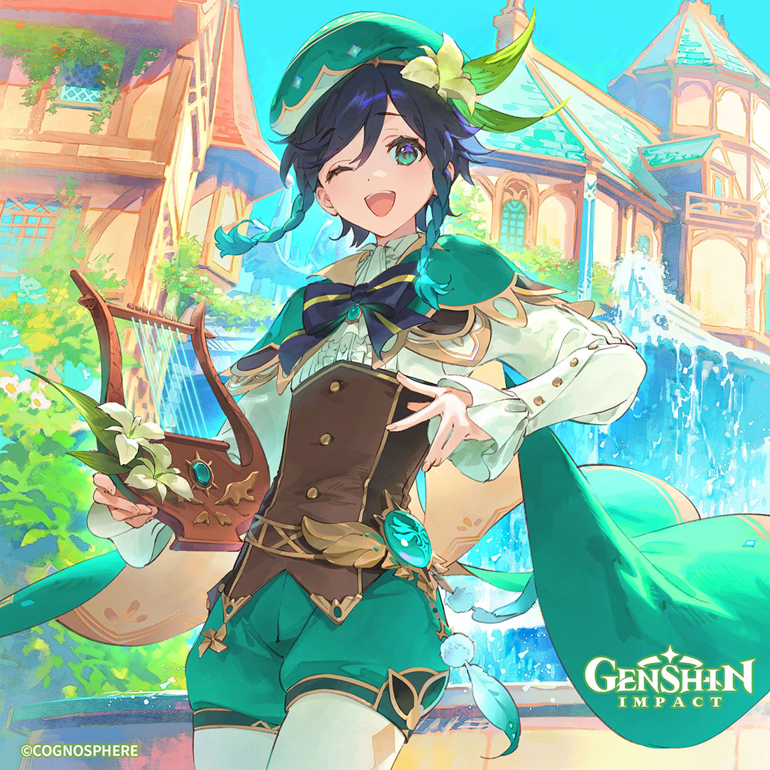 Venti Birthday 2023 Art from Genshin Impact
