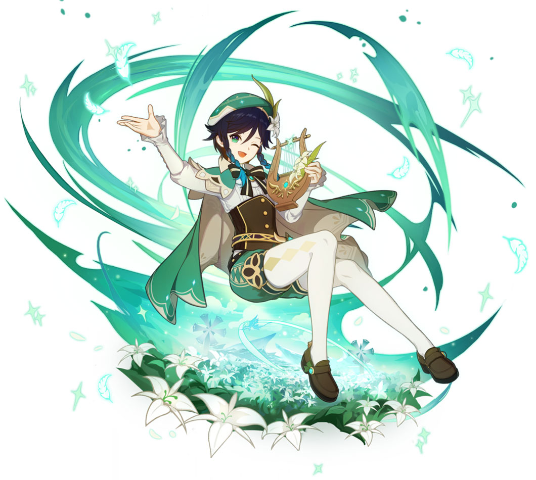 Venti Wish Art from Genshin Impact