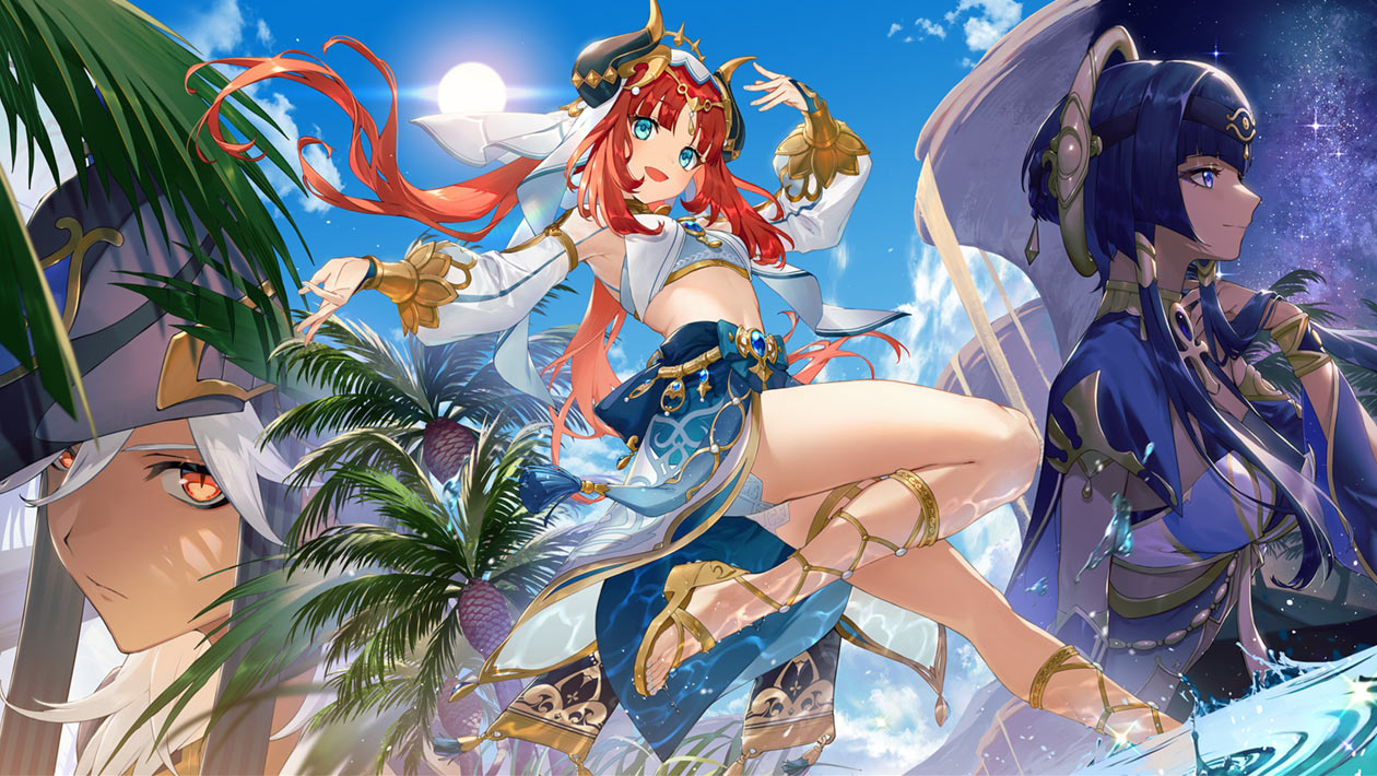 Version 3.1 Key Visual Art from Genshin Impact