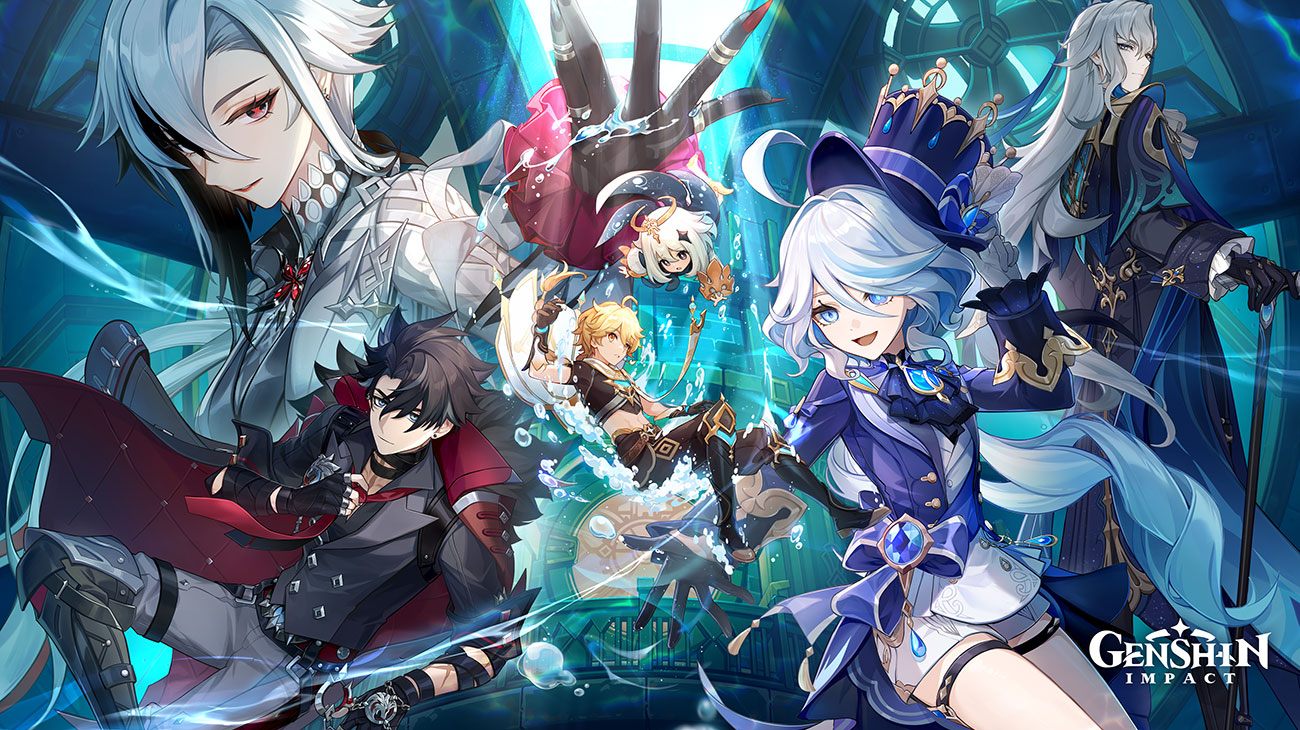 Version 4.1 Key Art from Genshin Impact