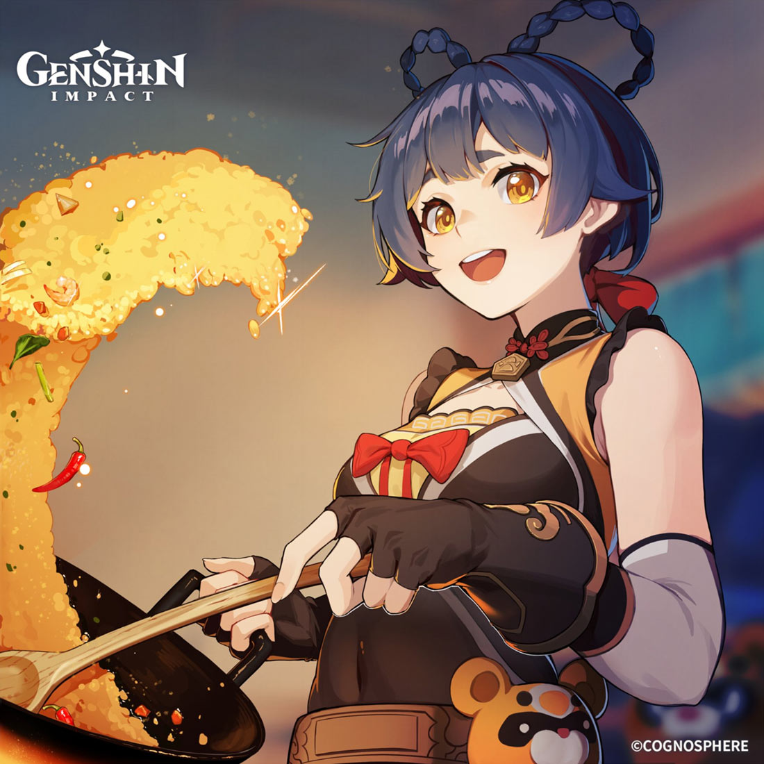 Xiangling Birthday 2022 Art from Genshin Impact
