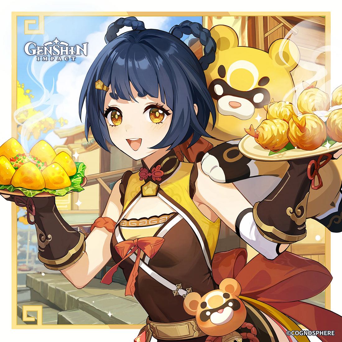 Xiangling Birthday 2023 Art from Genshin Impact