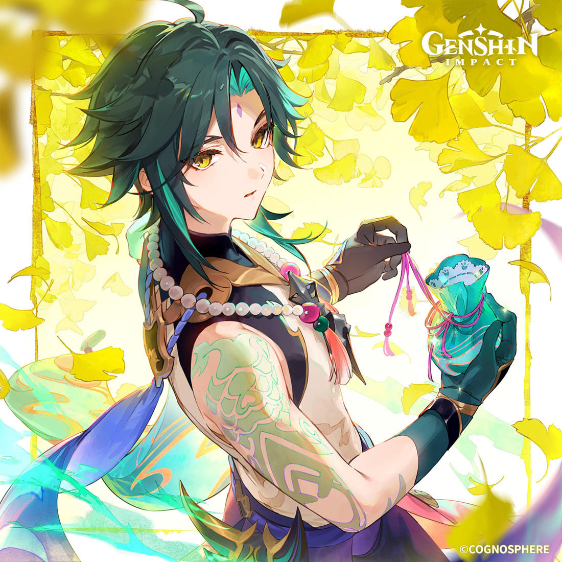 Xiao White Day 2023 Art from Genshin Impact