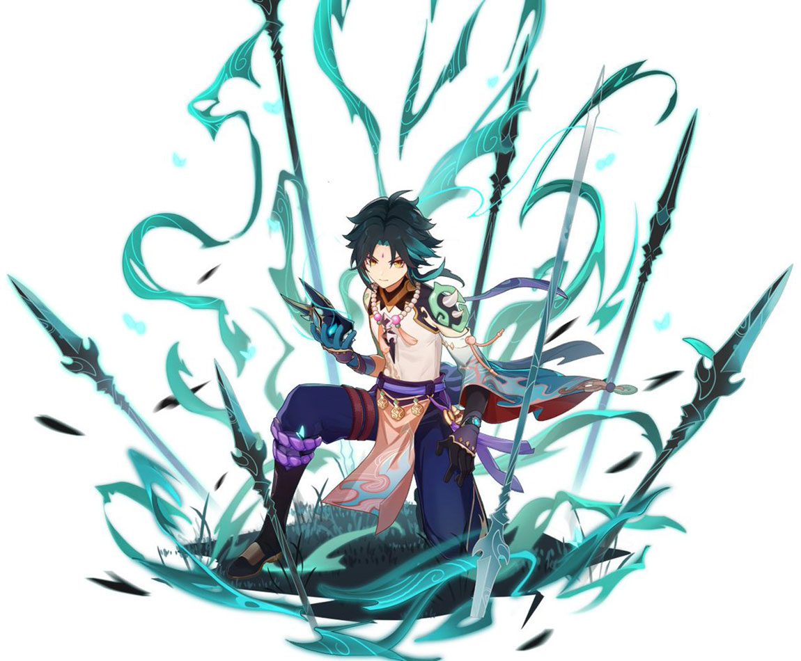 Xiao Wish Art from Genshin Impact