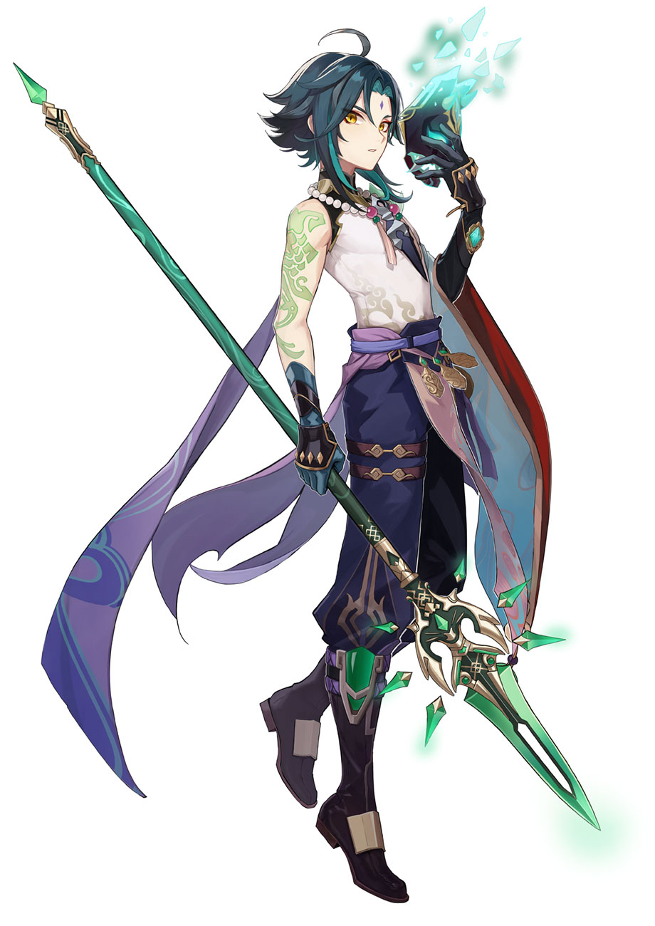 Xiao Art from Genshin Impact