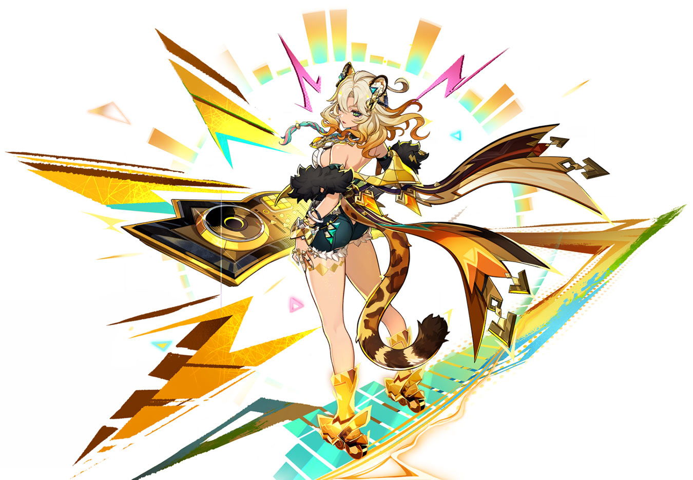 Xilonen Wish Art from Genshin Impact