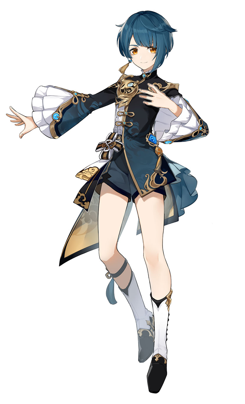 Xingqiu Art from Genshin Impact