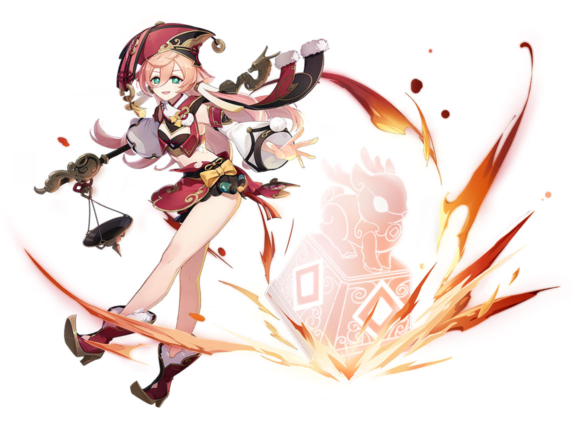 Yanfei Wish Art from Genshin Impact