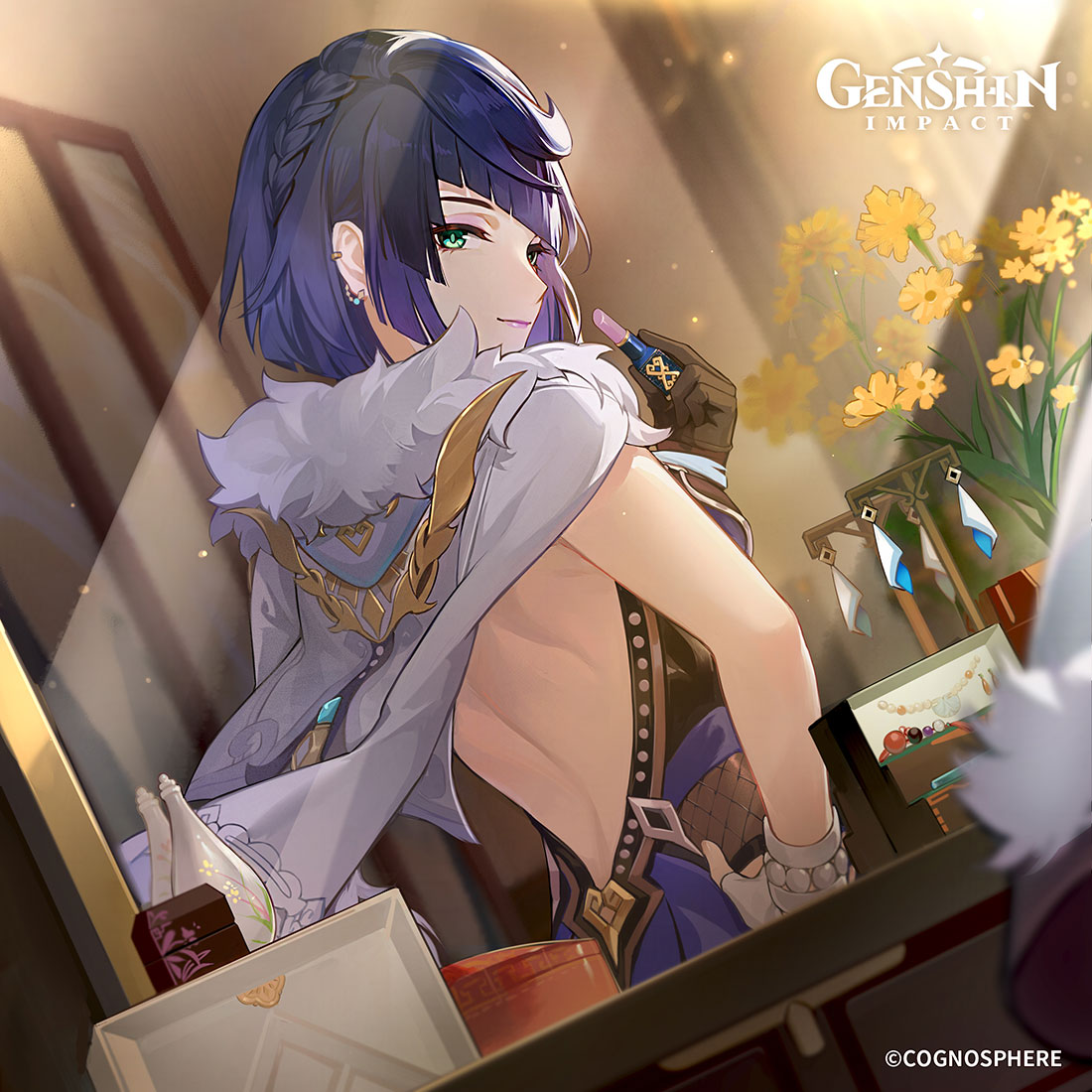 Yelan Birthday 2023 Art from Genshin Impact
