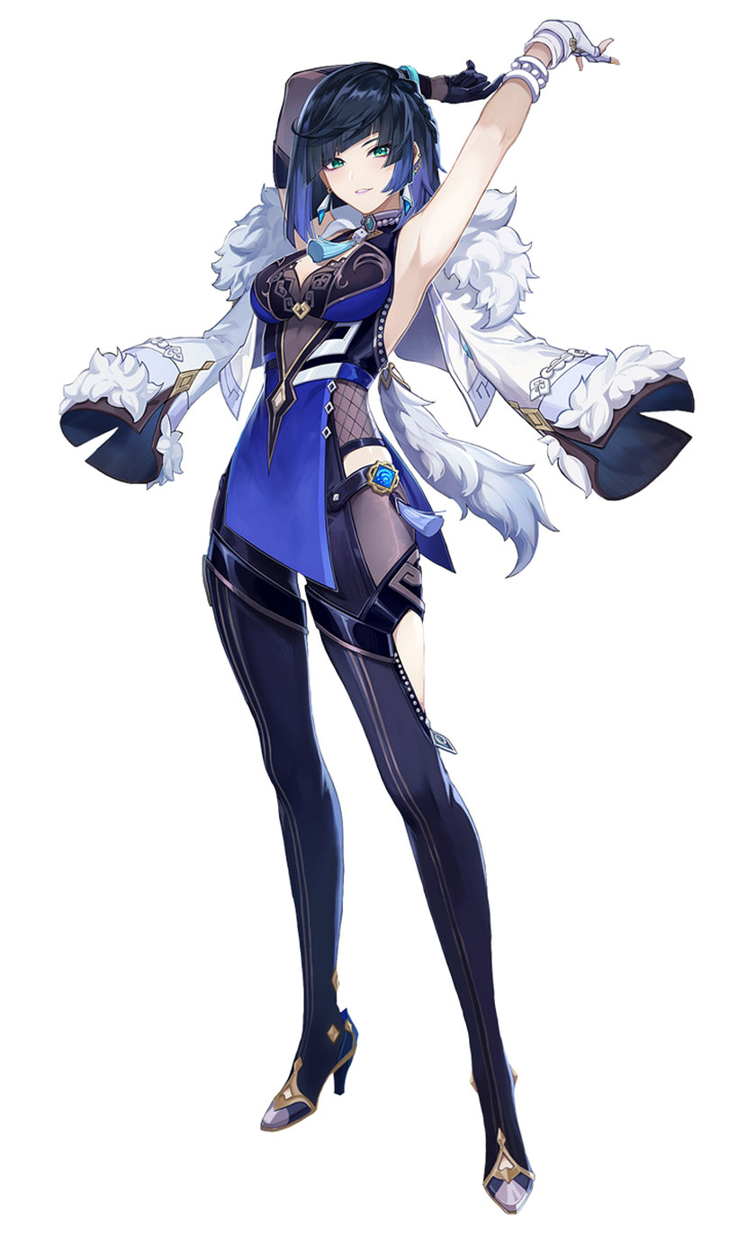Yelan Art from Genshin Impact