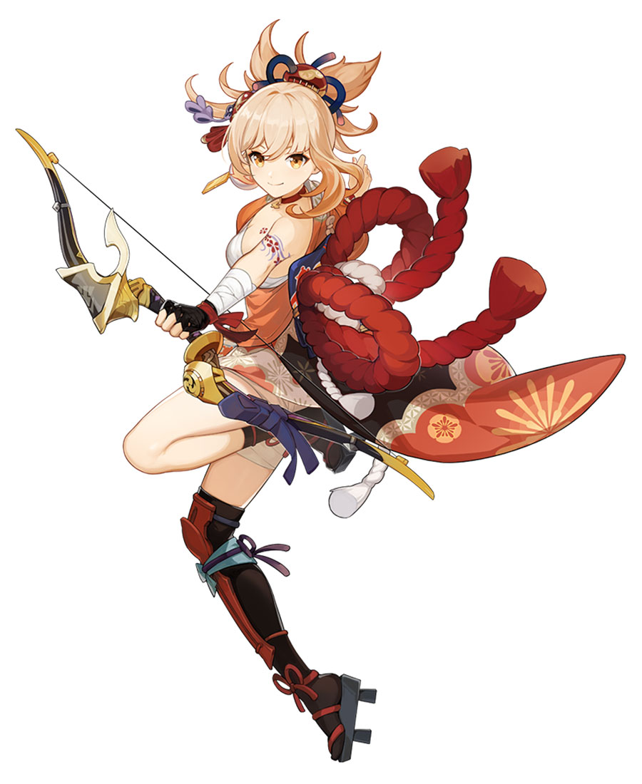 Yoimiya Art from Genshin Impact