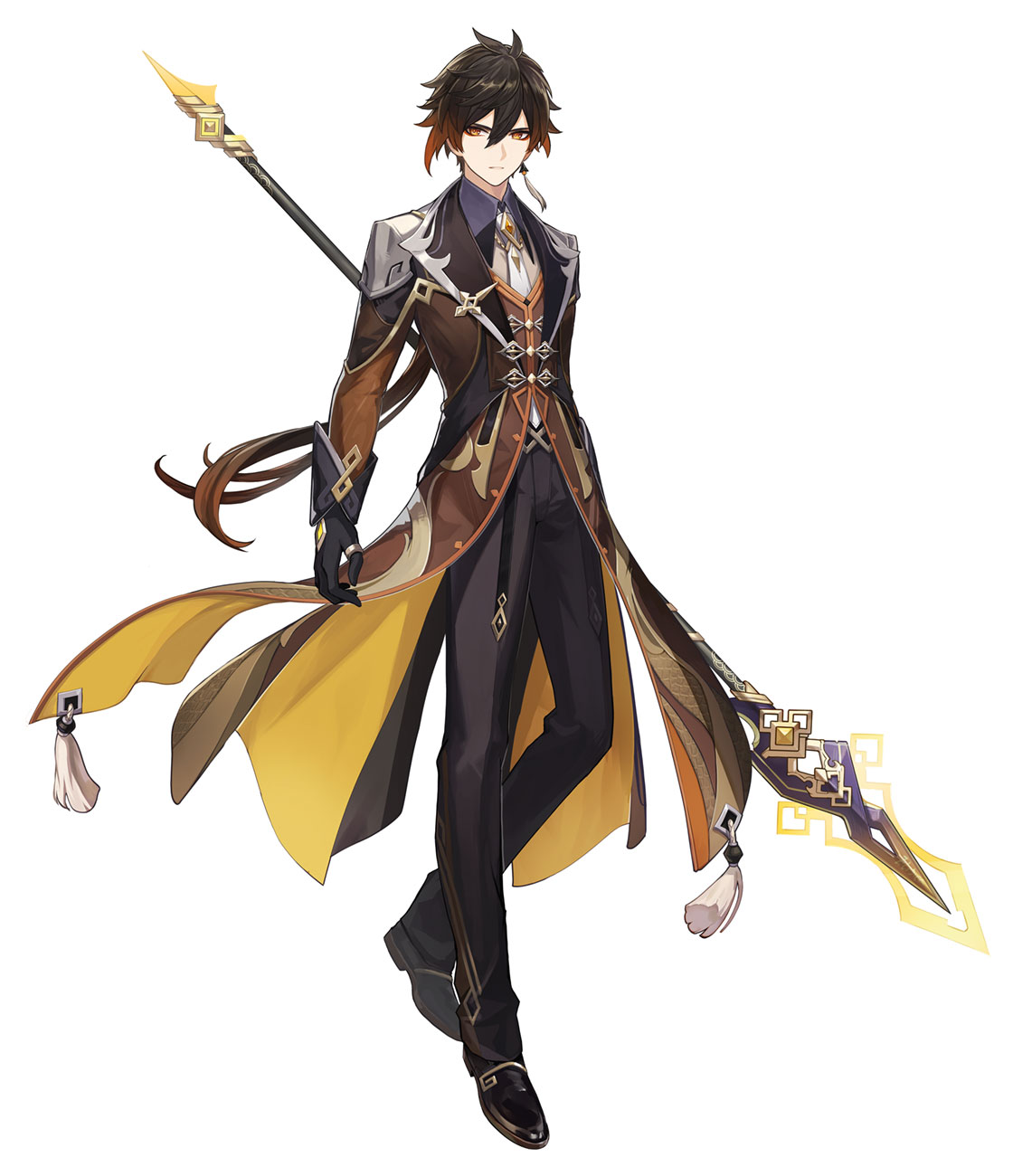 Zhongli Art from Genshin Impact
