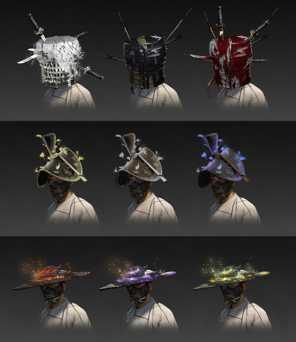Accessories Art from Ghost of Tsushima