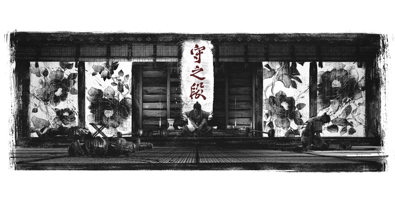 Act 1: Rescue Lord Shimura Art from Ghost of Tsushima