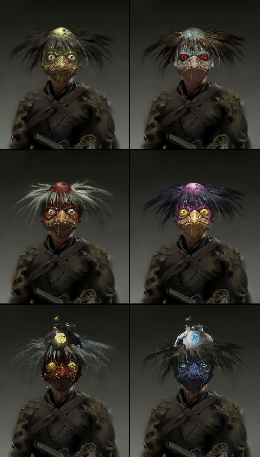 Assassin Kappa Art from Ghost of Tsushima