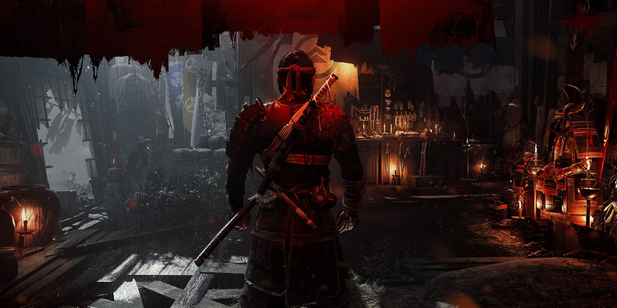 Ghost Den Interior Concept Art from Ghost of Tsushima