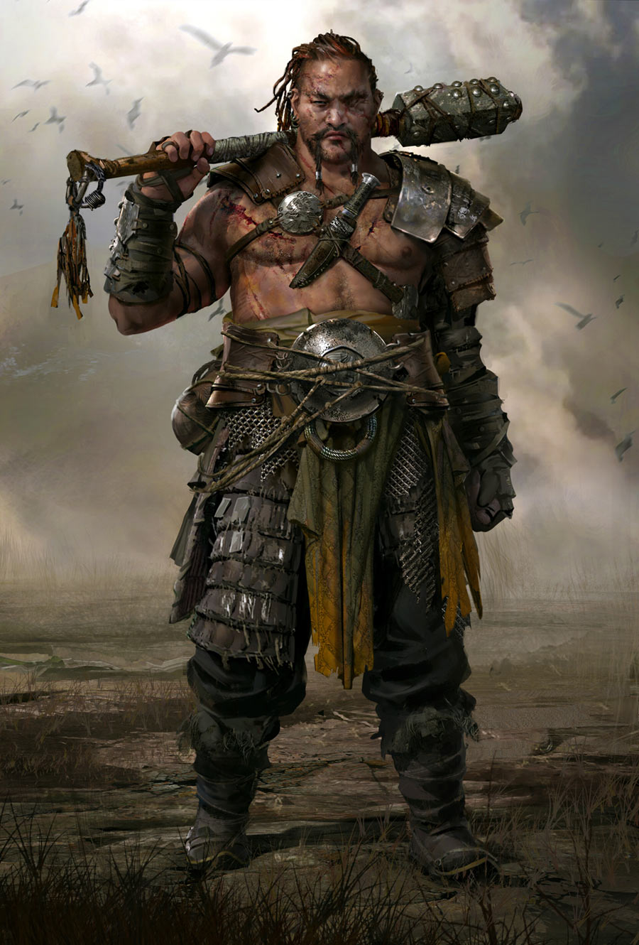 Heavy Mongol Rank 1 Art from Ghost of Tsushima
