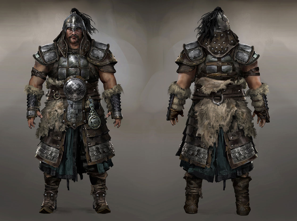 Heavy Mongol Rank 3 Art from Ghost of Tsushima