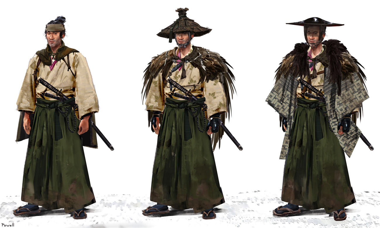 Kensei's Armor Art from Ghost of Tsushima