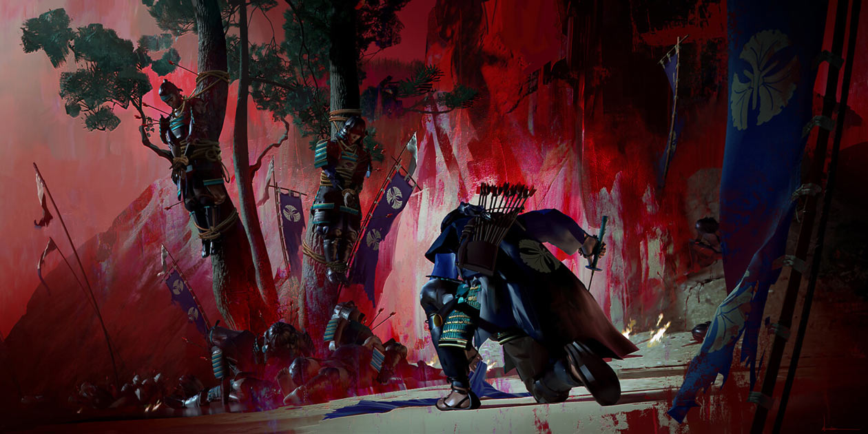 Masako's Sons Art from Ghost of Tsushima