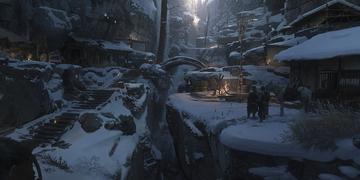 Mongol Warcamp Art from Ghost of Tsushima