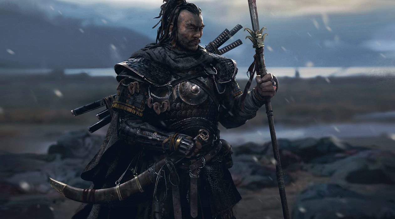 Mongol Warlord Art from Ghost of Tsushima