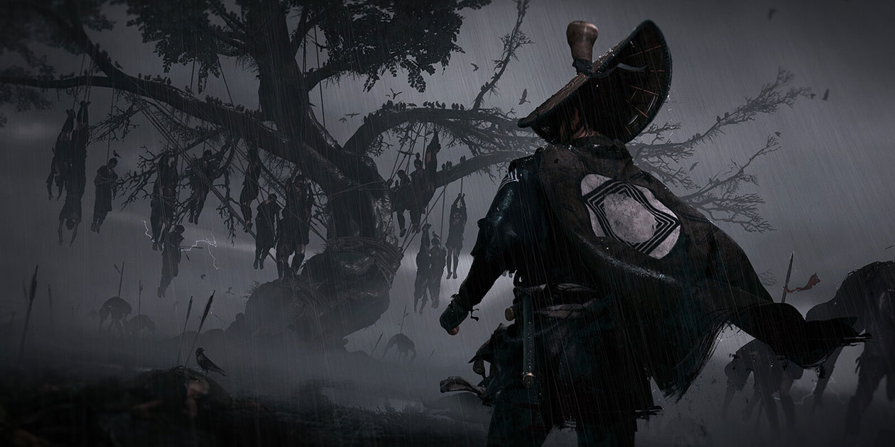 Otsuna Hanging Tree Art from Ghost of Tsushima