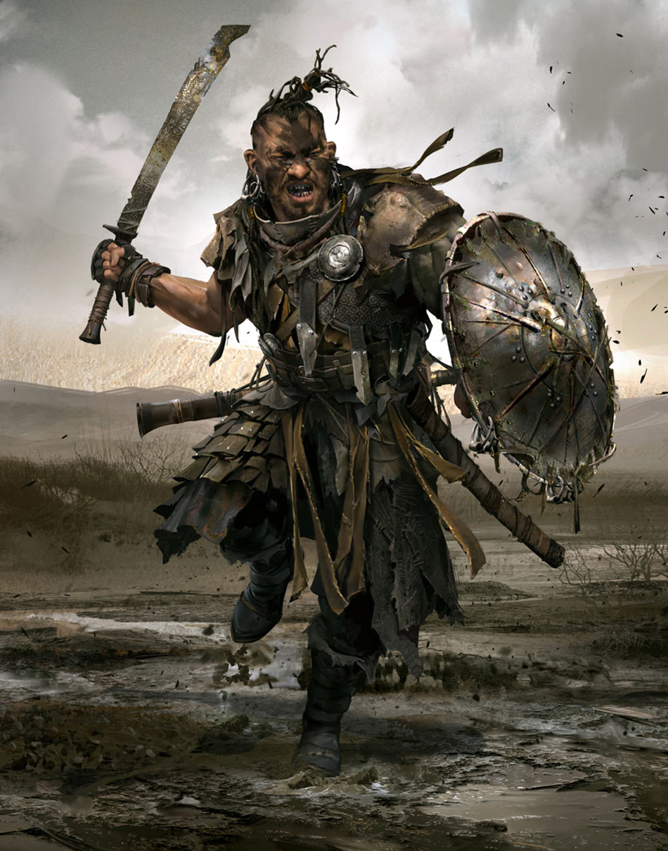 Shield Mongol Rank 1 Art from Ghost of Tsushima
