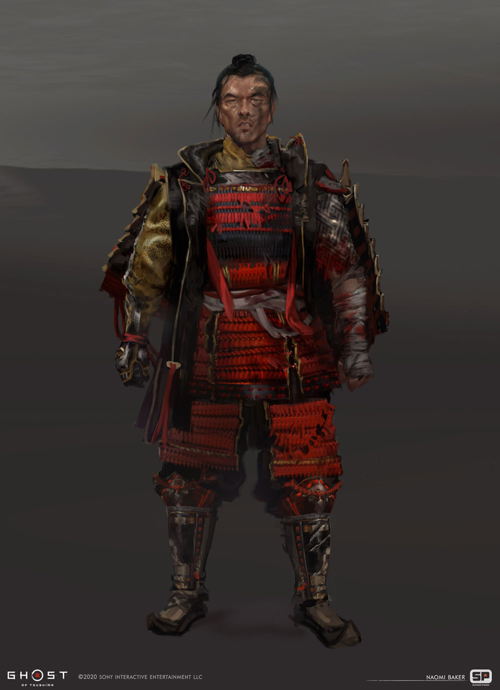 Prisoner Shimura Art from Ghost of Tsushima