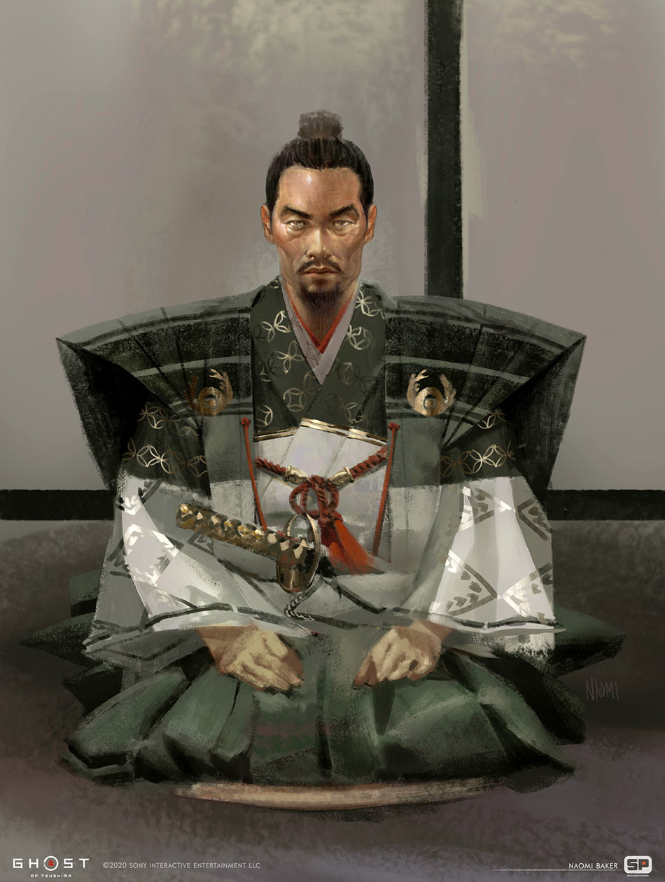 Shimura Art from Ghost of Tsushima