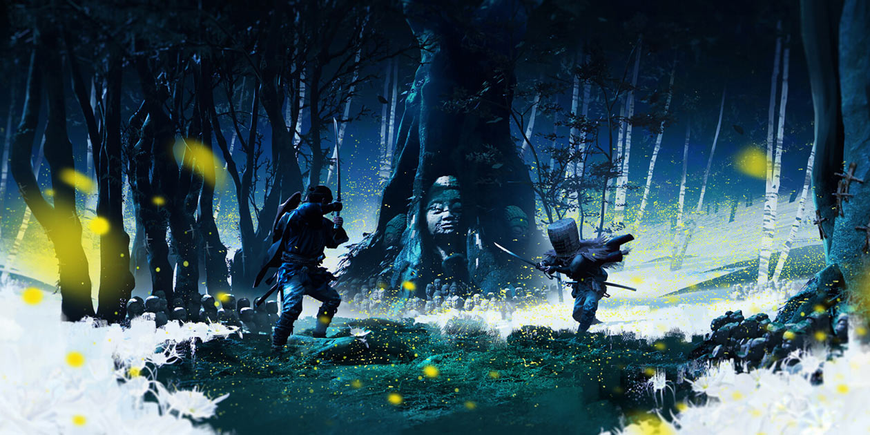 The Spirit of Yarikawa's Vengeance Art from Ghost of Tsushima
