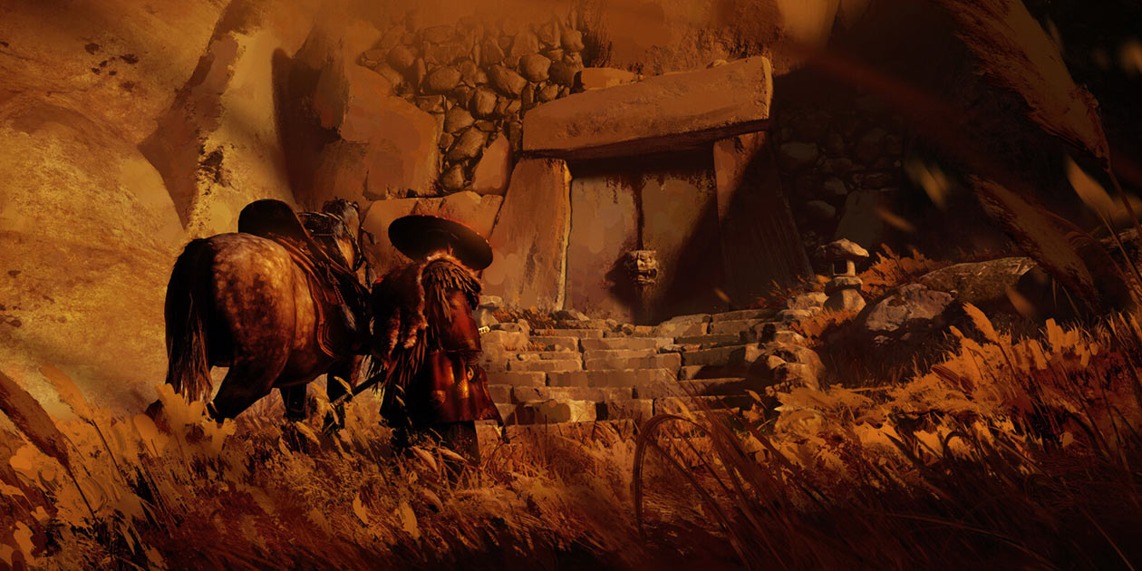The Unbreakable Gosaku Art from Ghost of Tsushima