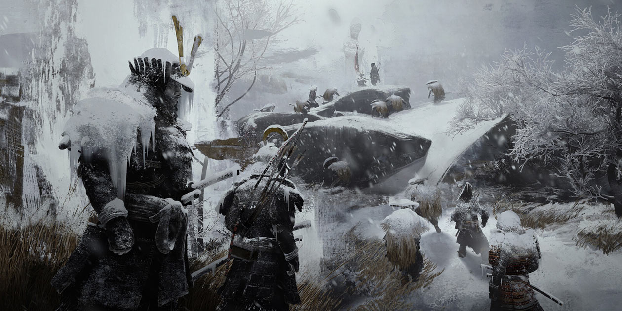 The Undying Flame Art from Ghost of Tsushima