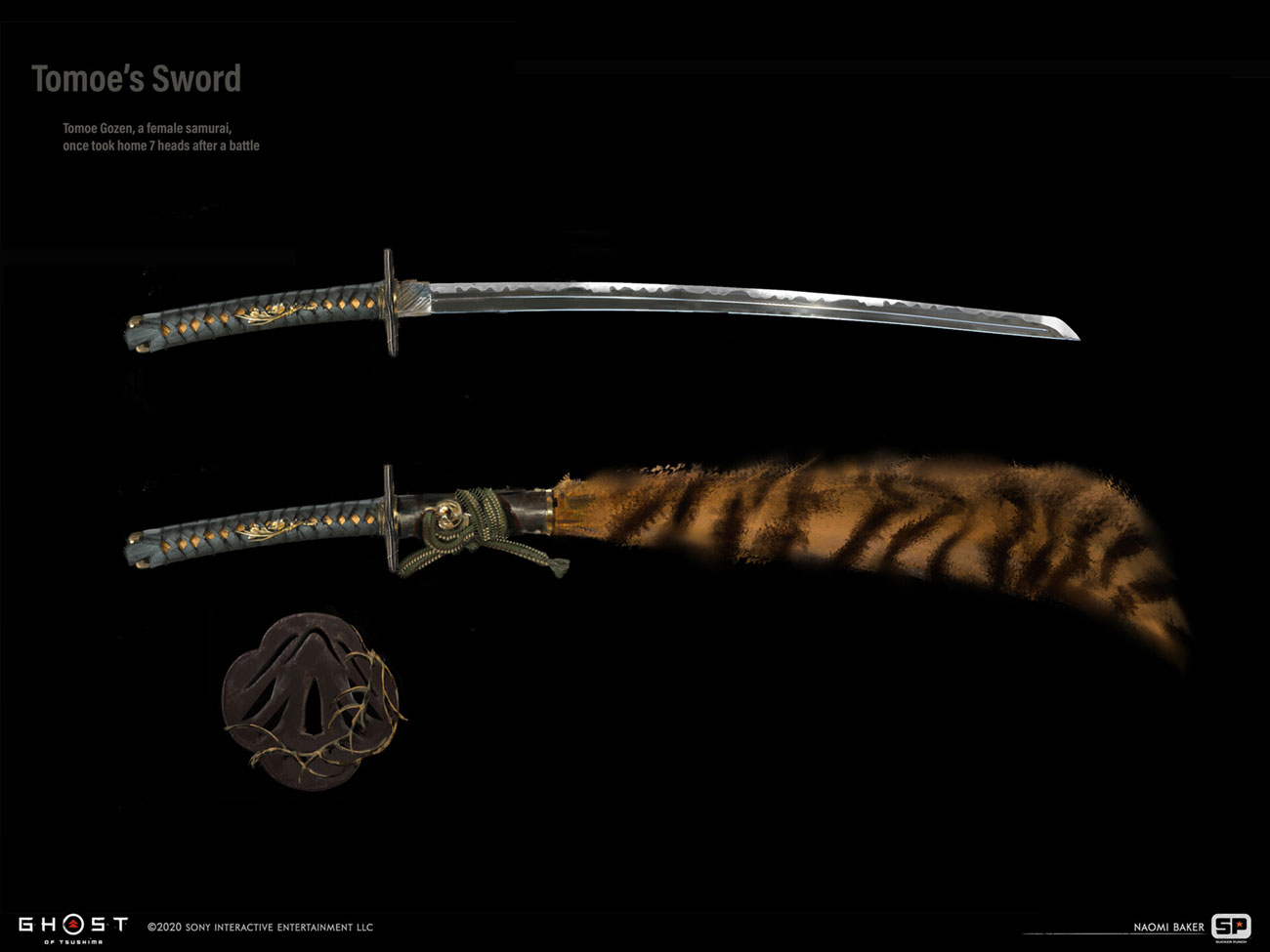 Tomoe's Sword Art from Ghost of Tsushima