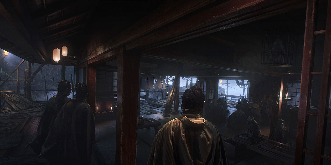 Umugi Cove Meeting Art from Ghost of Tsushima