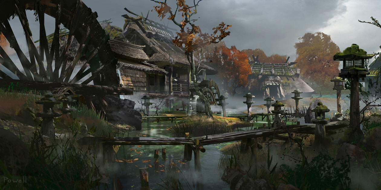 Yarikawa Art from Ghost of Tsushima