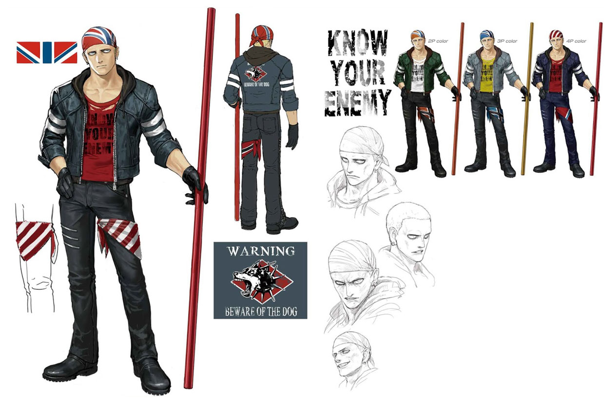 Billy Kane Art from The King of Fighters XIV