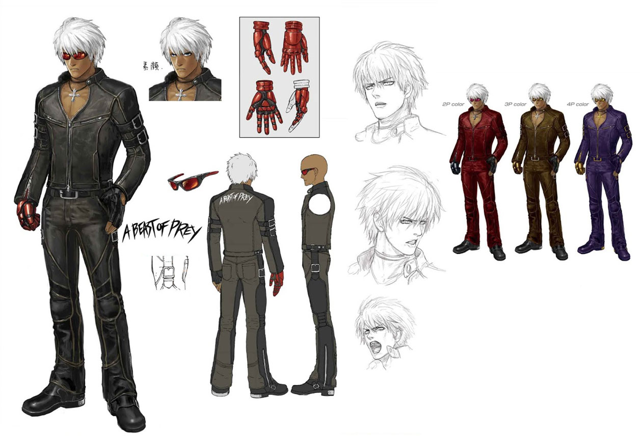 K' Art from The King of Fighters XIV