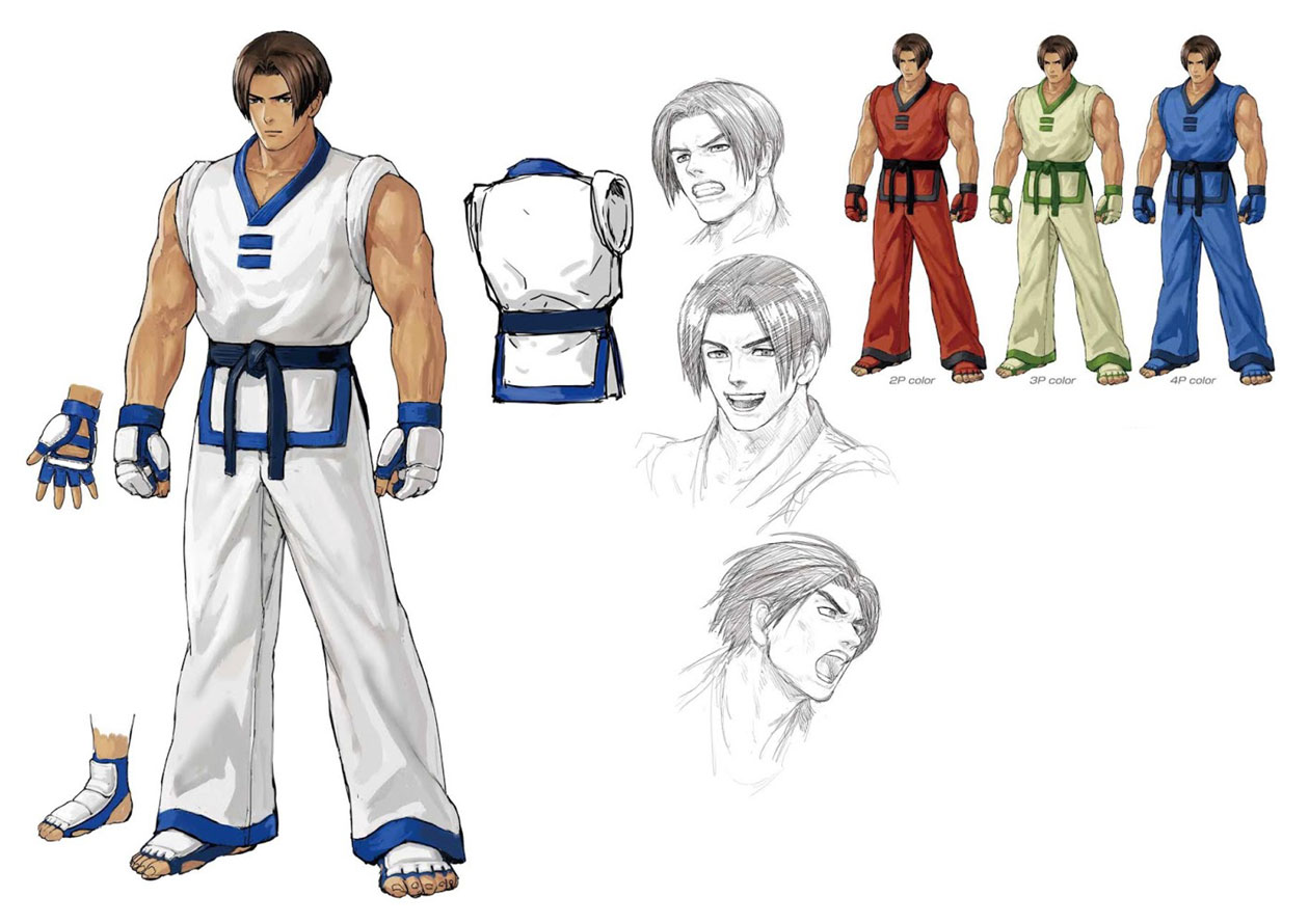 Kim Kaphwan Art from The King of Fighters XIV