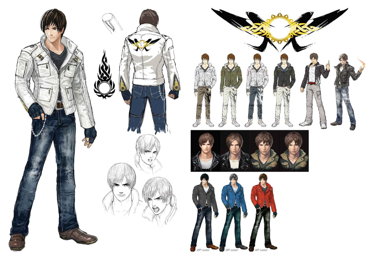 Kyo Kusanagi Art from The King of Fighters XIV