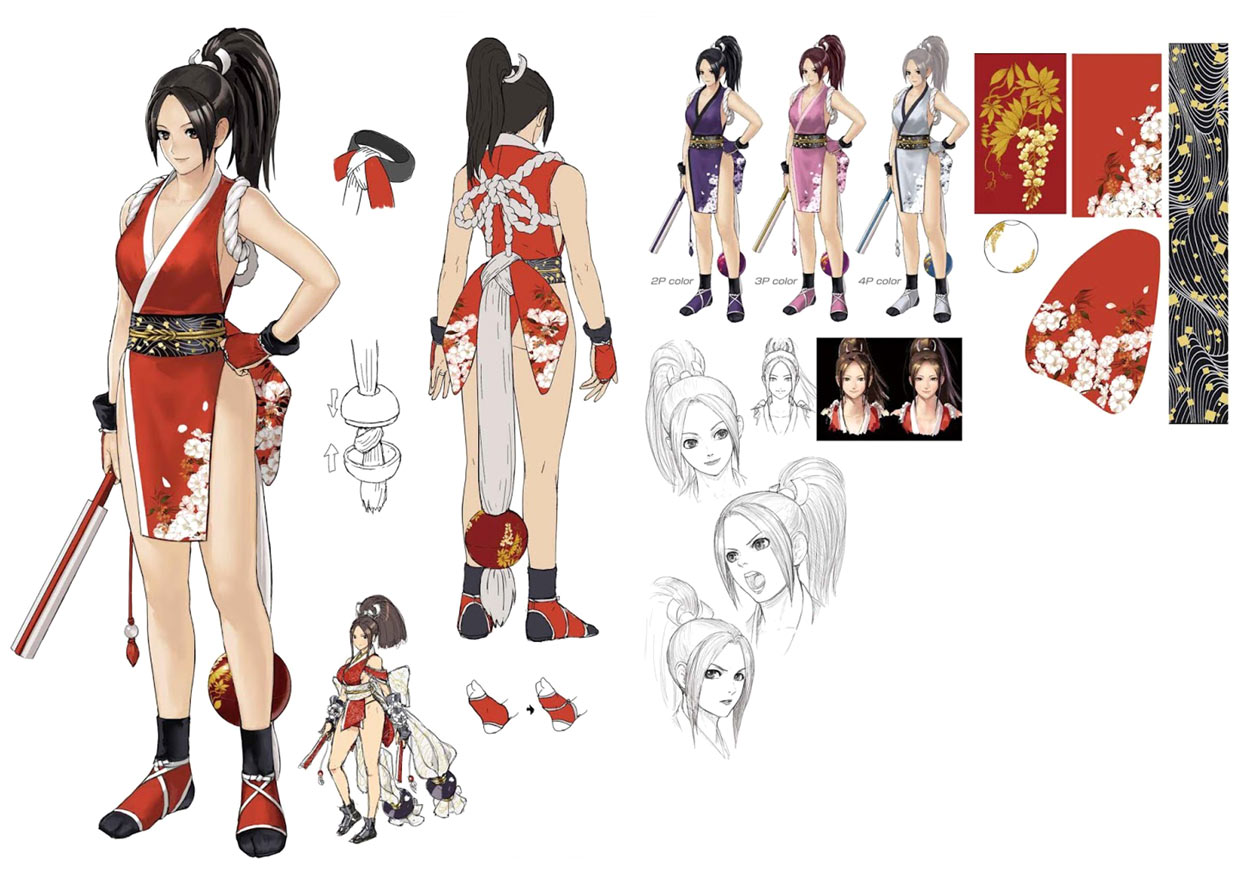 Mai Shiranui Art from The King of Fighters XIV